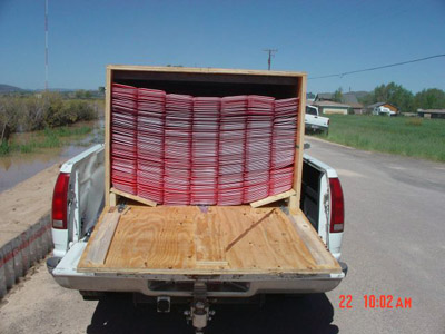 pickup truck grid stack