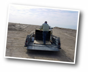 back of humvee